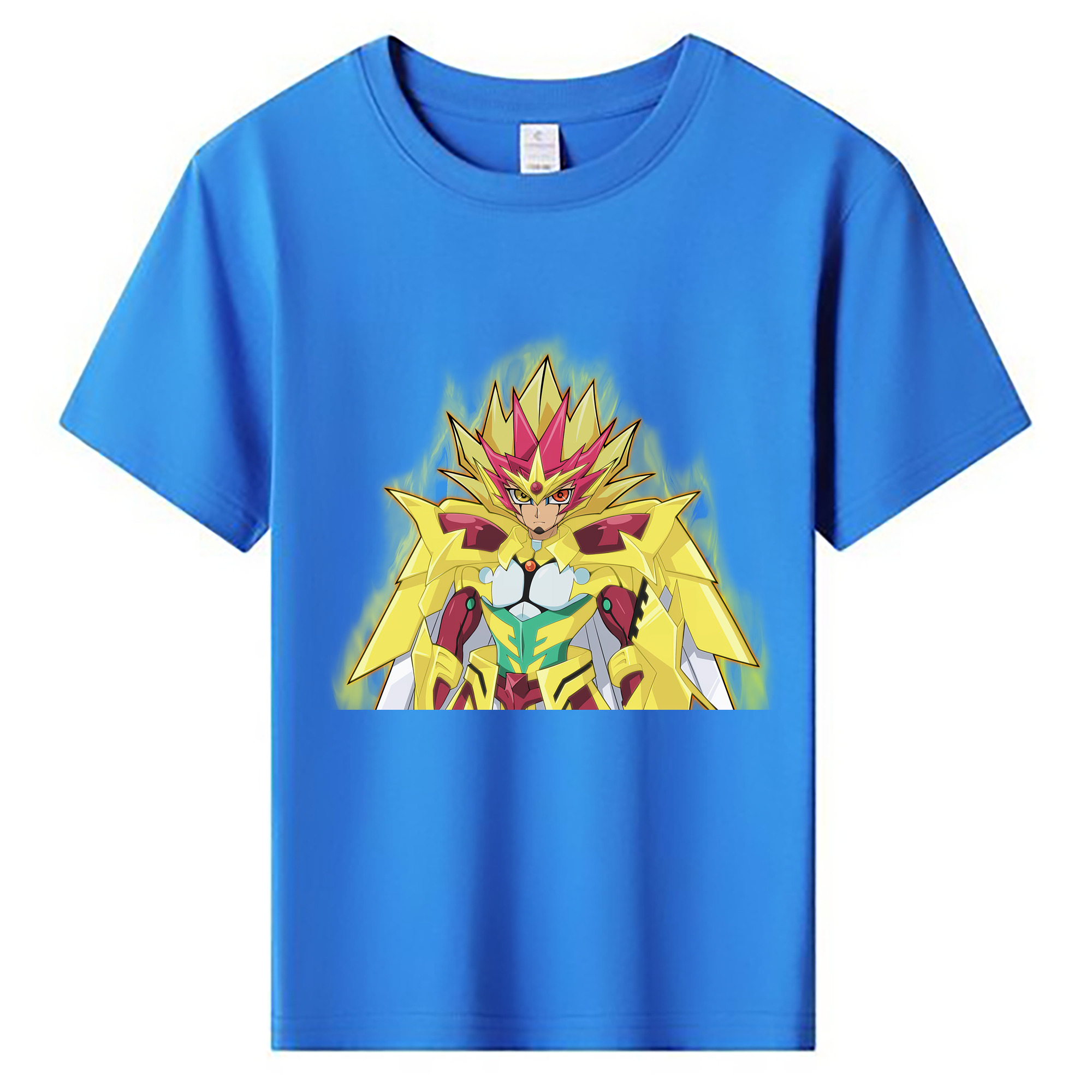 （画像用） 遊☆戯☆王 Yu-Gi-Oh! 綿100％キッズTシャツ（フロントプリント）